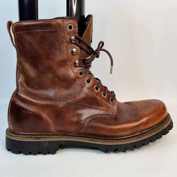 ALP Other - VTG ALP Oil Resistant High Quality Brown Leather Boots Excellent Men's Size 12